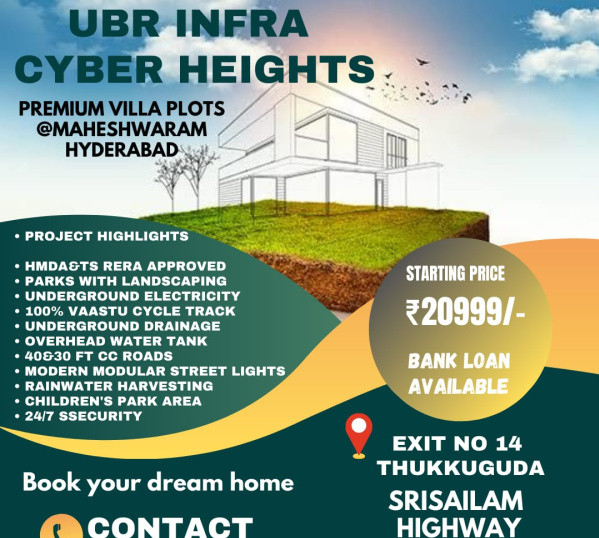  Residential Plot 165 Sq. Yards for Sale in Maheshwaram, Hyderabad