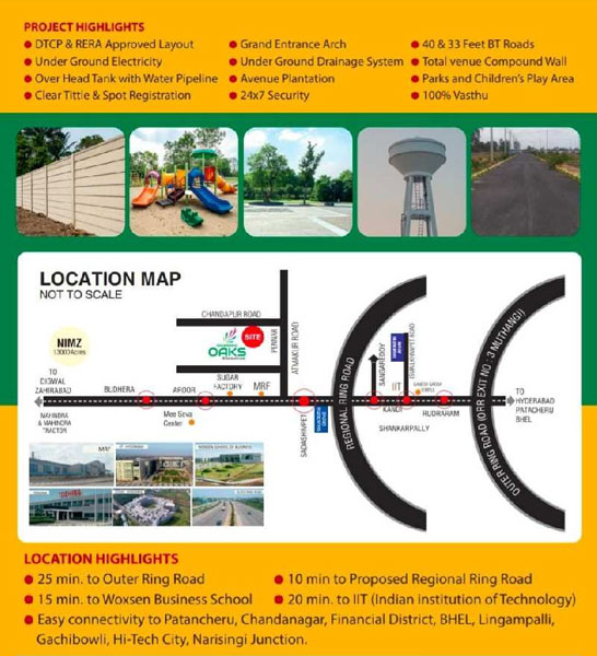  152 Sq. Yards Residential Plot for Sale in Sadasivpet, Sangareddy