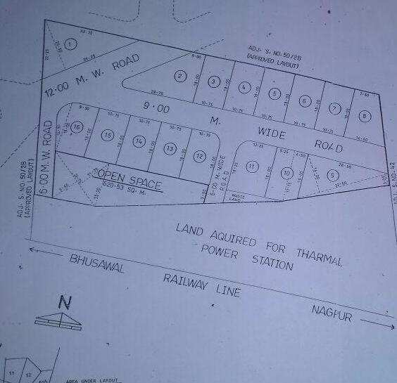 Industrial Land 2131 Sq.ft. for Sale in Bhusawal, Jalgaon