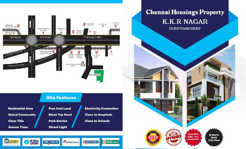 Residential Plot 960 Sq.ft. for Sale in Guduvancheri, Chennai