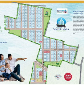  Residential Plot for Sale in Dhanalakshmi Puram, Nellore