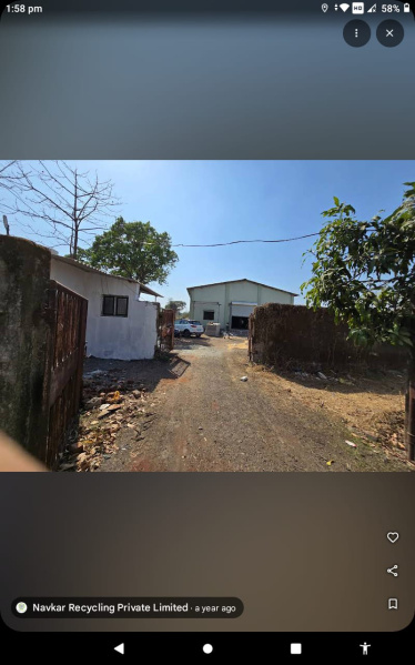  Factory 2 Acre for Sale in Wada, Palghar