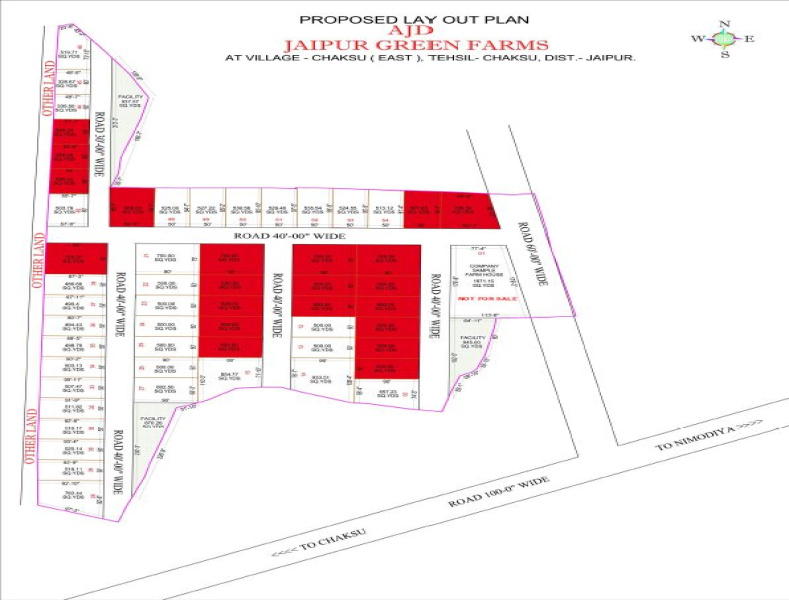  420 Sq. Yards Residential Plot for Sale in Tonk Road, Jaipur