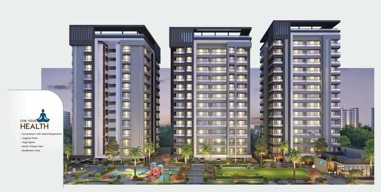 3 BHK Apartment 808 Sq.ft. for Sale in Palanpur, Surat
