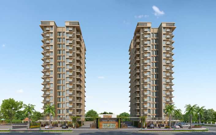 2 BHK Apartment 1251 Sq.ft. for Sale in Gaurav Path, Surat