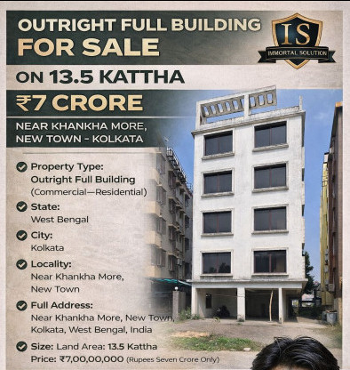  13 Katha House for Sale in New Town, Kolkata