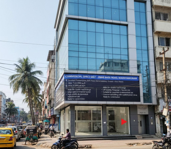  2000 Sq.ft. Office Space for Sale in Madhyamgram, Kolkata