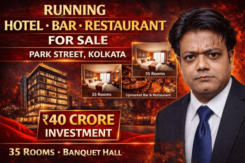  18000 Sq.ft. Hotels for Sale in Park Street, Kolkata