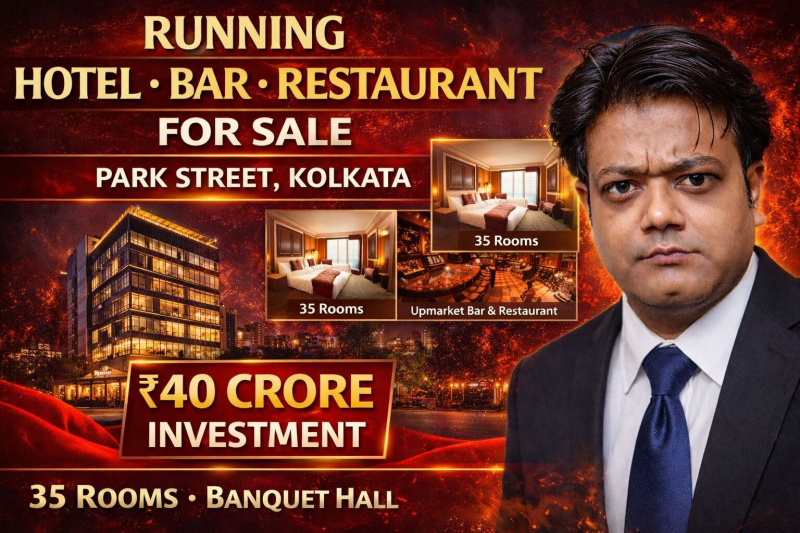  18000 Sq.ft. Hotels for Sale in Park Street, Kolkata