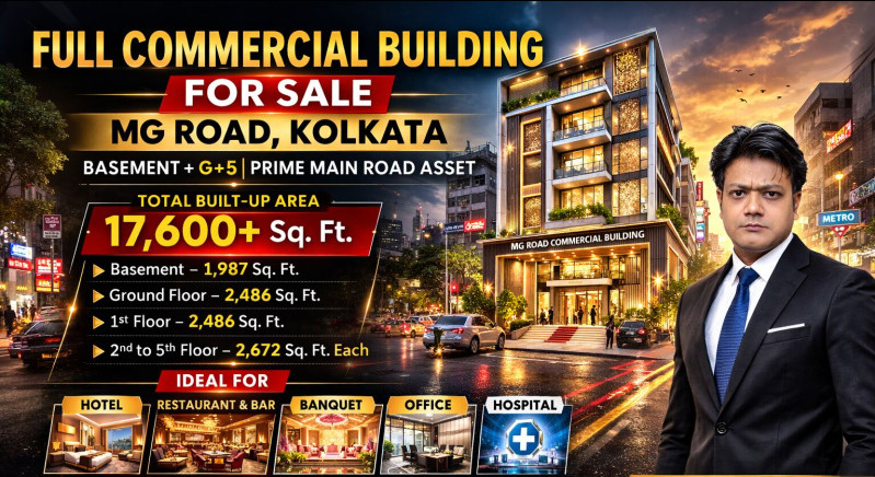  17600 Sq.ft. Business Center for Sale in MG Road, Kolkata