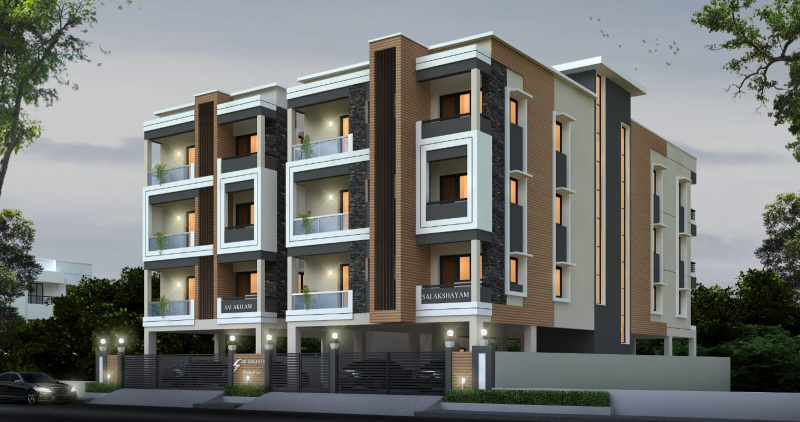 3 BHK Apartment 1284 Sq.ft. for Sale in Puzithivakkam, Chennai