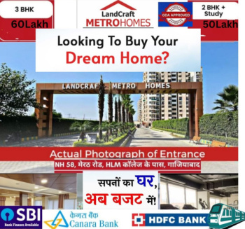 3 BHK Flat for Sale in Muradnagar, Ghaziabad