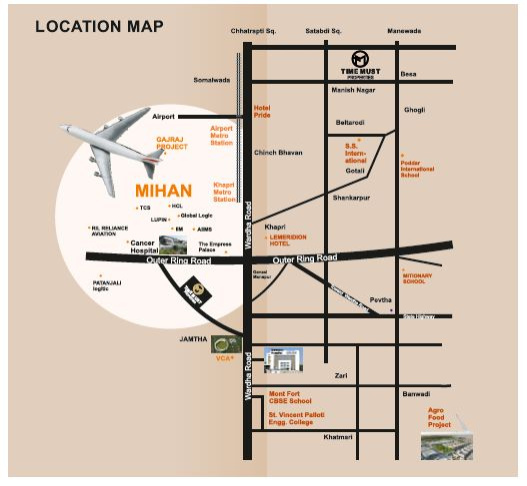 2872 Sq.ft. Residential Plot for Sale in Jamtha, Nagpur