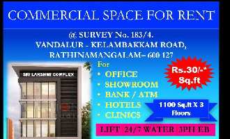  Commercial Shop for Rent in Rathinamangalam, Chennai