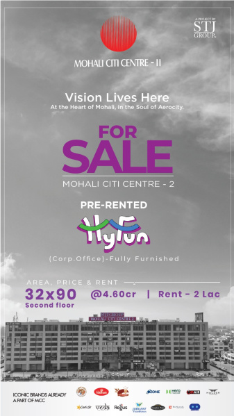  Commercial Shop 60 Sq. Yards for Sale in Airport Road, Mohali