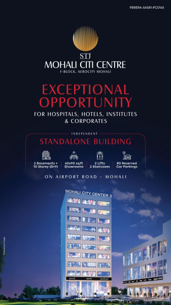  640000 Sq.ft. Hotels for Sale in Airport Road, Mohali