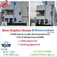 3 BHK House for Sale in Kattupakkam, Chennai