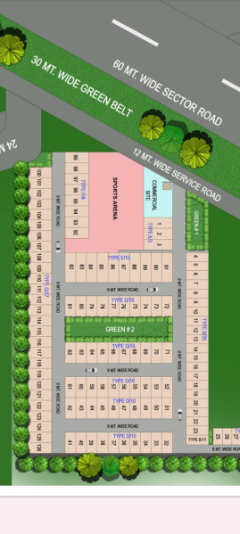 Residential Plot 120 Sq. Yards for Sale in Sector 27 Rohtak