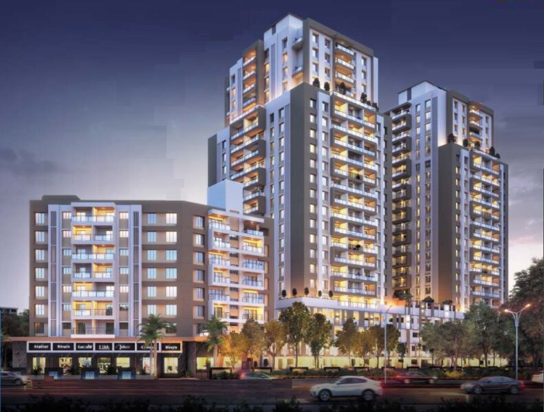 2 BHK Apartment 769 Sq.ft. for Sale in Balewadi Gaon, Pune