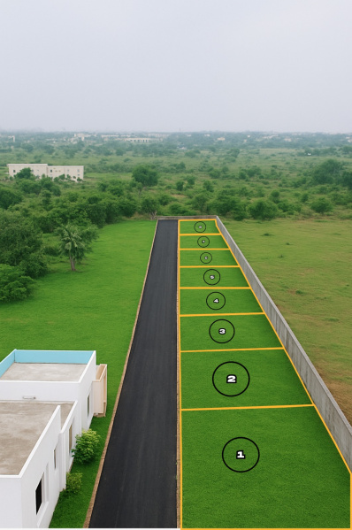  3 Cent Residential Plot for Sale in Odakkadu, Tirupur