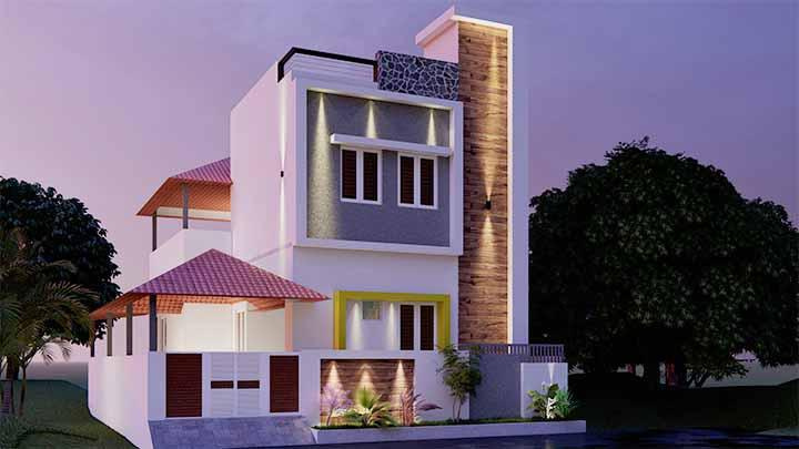 3 BHK House 1600 Sq.ft. for Sale in Chithode, Erode