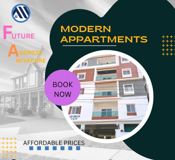 2 BHK Apartment 1287 Sq.ft. for Sale in Miyapur, Hyderabad