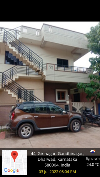 1 BHK House 600 Sq.ft. for Rent in Gandhinagar, Dharwad