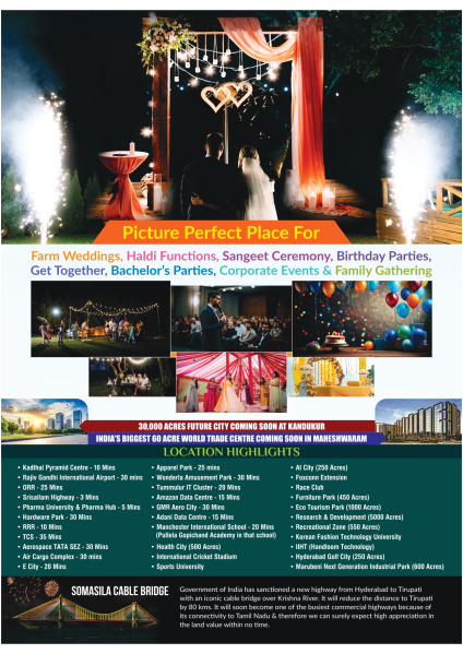  150 Sq. Yards Residential Plot for Sale in Kadthal, Hyderabad