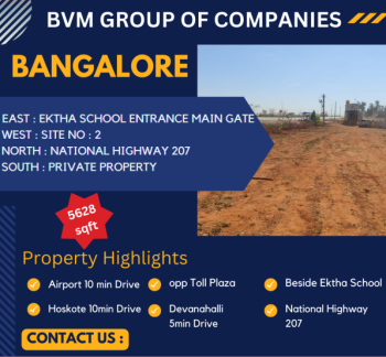  Commercial Land for Sale in Mandur, Devanahalli, Bangalore