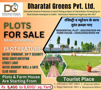  Residential Plot for Sale in Mohbbewala, Dehradun