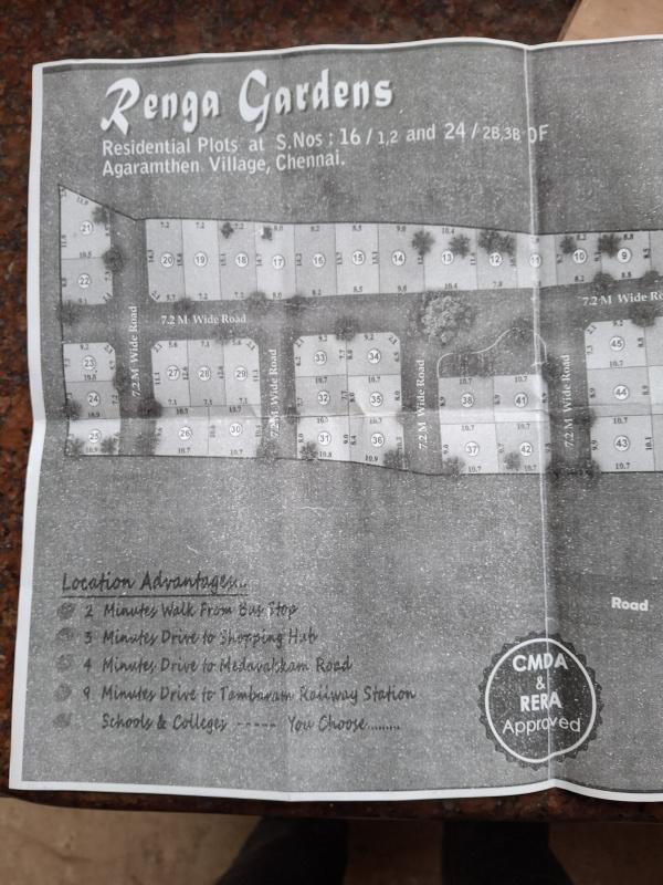  1000 Sq.ft. Residential Plot for Sale in Red Hills, Chennai