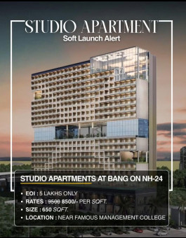  550 Sq.ft. Commercial Shop for Sale in Wave City, Ghaziabad