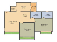 3 BHK Flat for Sale in Shela, Ahmedabad