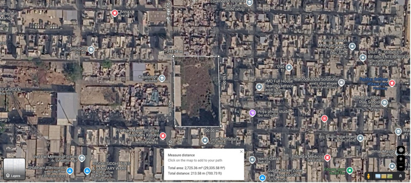  25000 Sq.ft. Commercial Land for Rent in Block K Mohan Garden, Delhi