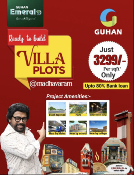  Residential Plot for Sale in Red Hills, Chennai