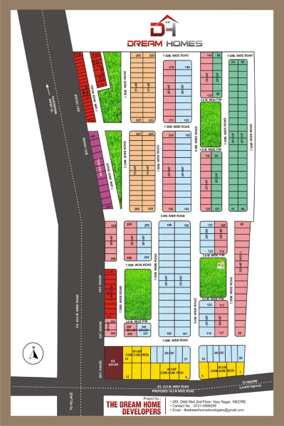  1000 Sq.ft. Residential Plot for Sale in Ringnodiya, Indore