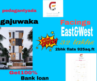 2 BHK Flat for Sale in Pedagantyada, Visakhapatnam