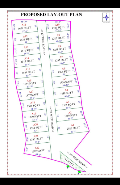  Residential Plot 1500 Sq.ft. for Sale in Koni, Bilaspur