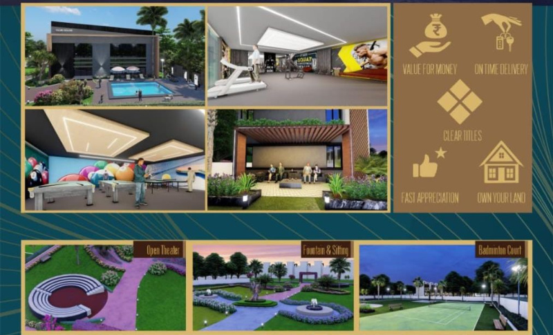  Residential Plot 1000 Sq.ft. for Sale in Sendri, Bilaspur