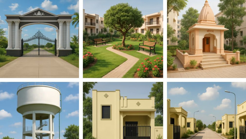  Residential Plot 1000 Sq.ft. for Sale in Sakri, Bilaspur