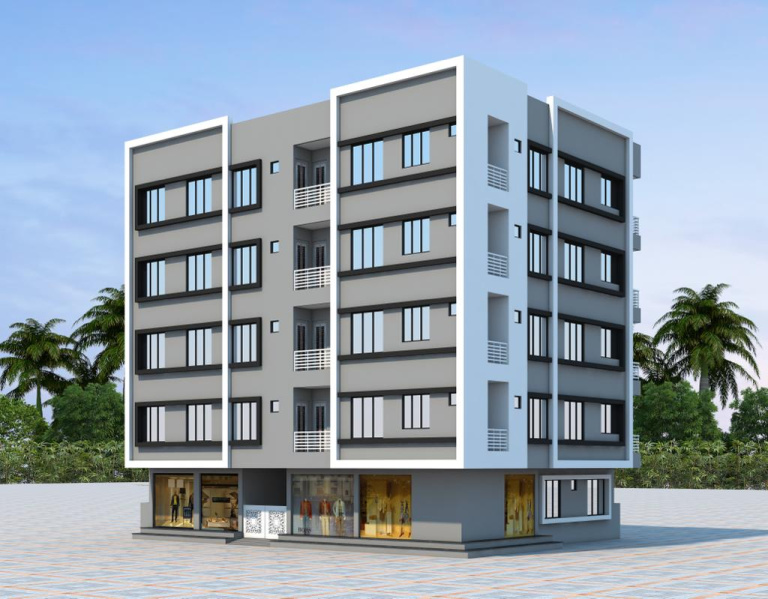Commercial Shop 294 Sq.ft. for Sale in NH 8, Surat