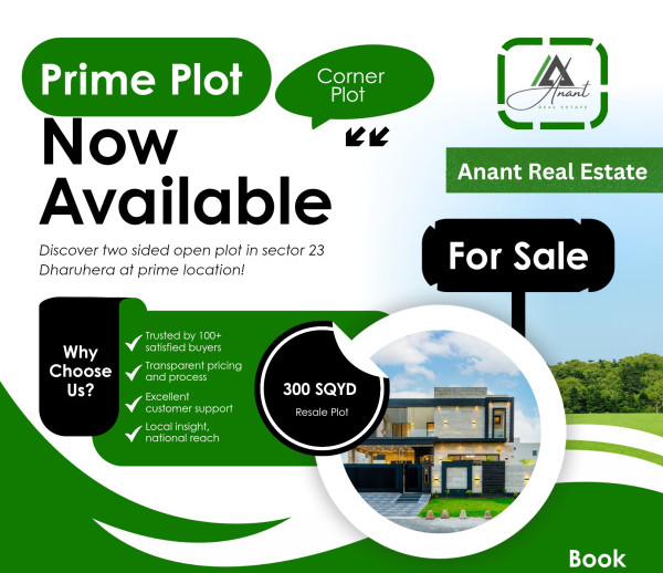  300 Sq. Yards Residential Plot for Sale in Sector 23 Dharuhera