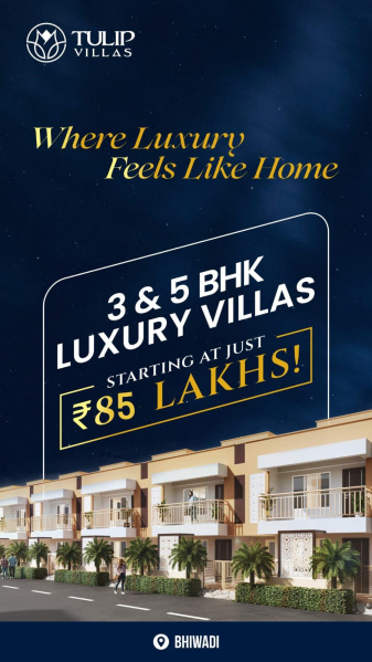 3 BHK Villa 125 Sq. Yards for Sale in Alwar Bypass Road, Bhiwadi