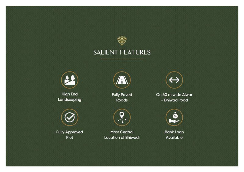  125 Sq. Yards Residential Plot for Sale in Alwar Bypass Road, Bhiwadi