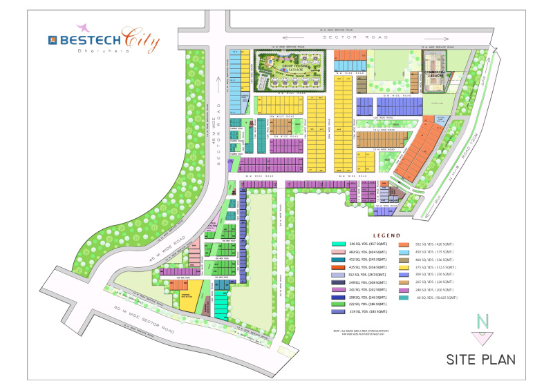  375 Sq. Yards Residential Plot for Sale in Sector 7, Dharuhera