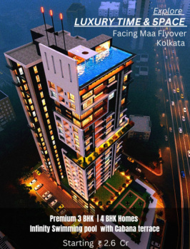 3 BHK Flat for Sale in Topsia, Kolkata