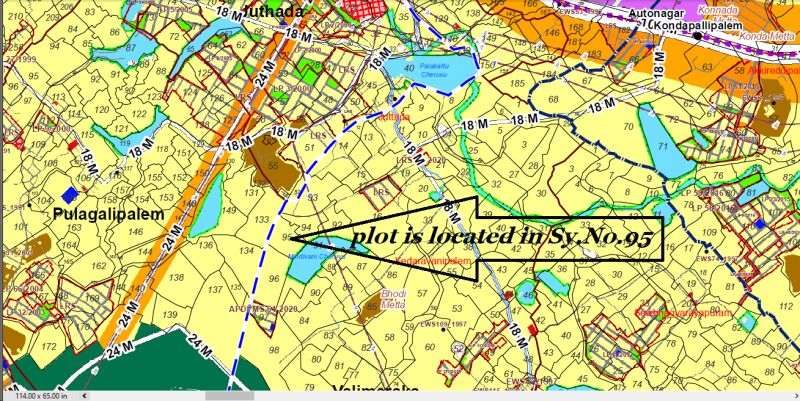  Commercial Land 200 Sq. Yards for Sale in Pendurthi, Visakhapatnam