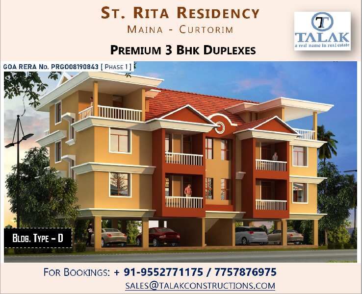 3 BHK House 1503 Sq.ft. for Sale in Curtorim, Goa