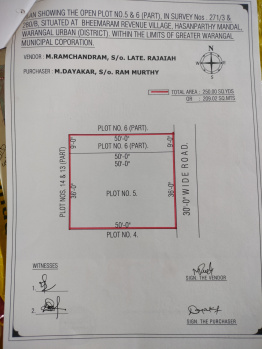  Residential Plot for Sale in Hanamkonda, Warangal