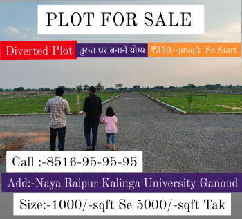 1500 Sq.ft. Residential Plot for Sale in Naya Raipur, Raipur